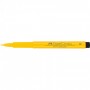 India ink Pitt Artist Pen B cadmium yellow lemon